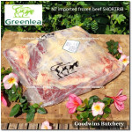 Beef rib shortrib New Zealand GREENLEA frozen SHORT RIB 5ribs WHOLE CUT weight vary 3.0-4.5 kg/slab (price/kg)